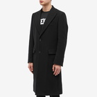 Dolce & Gabbana Men's SB Wool Coat in Black