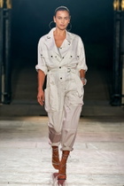 Isabel Marant - Florine cotton satin jumpsuit