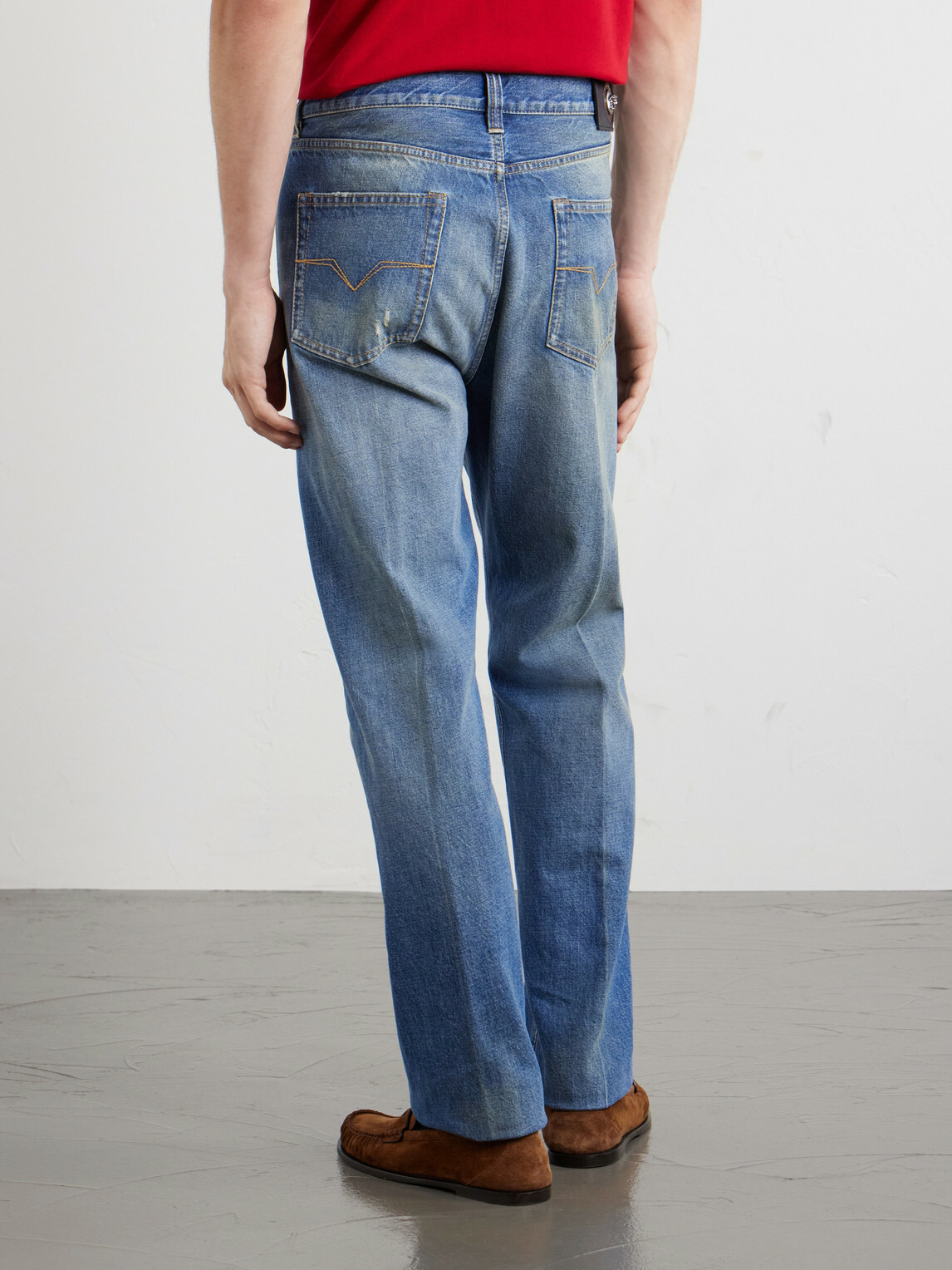 Versace - Straight-Leg Jeans - Blue