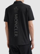 MONCLER - Cotton Piquet Polo Shirt
