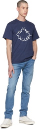 Cowgirl Blue Co Navy Penmanship T-Shirt