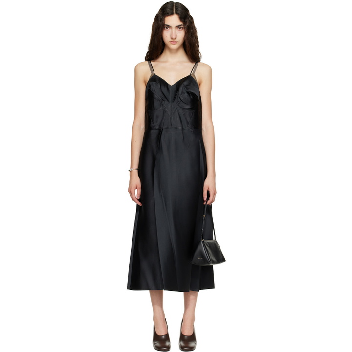Photo: Calvin Klein Collection Black Fia Midi Dress