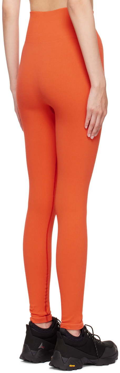 OTTI Orange Biodegradable Nylon Sport Leggings