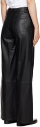 Loulou Studio Black Figari Leather Pants