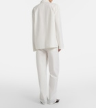 The Row Fael cotton poplin straight pants