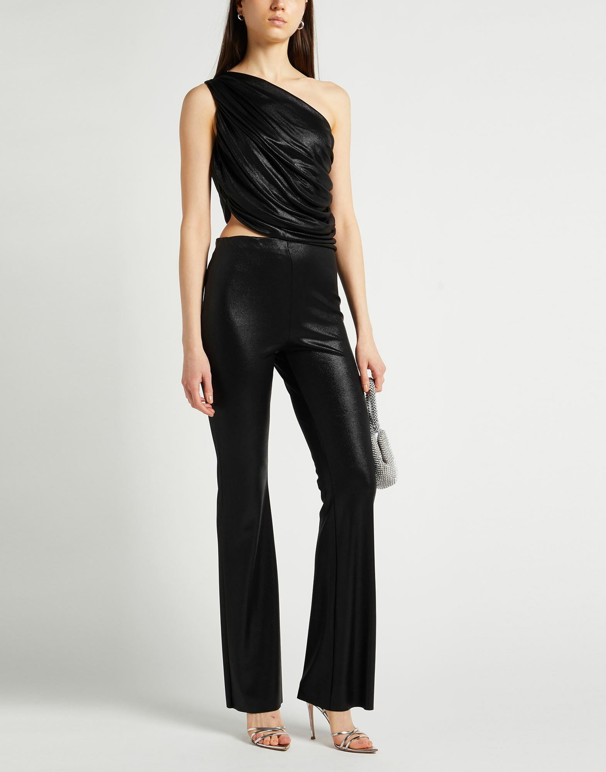 Chiara Boni La Petite Robe Womens Jumpsuit in Black