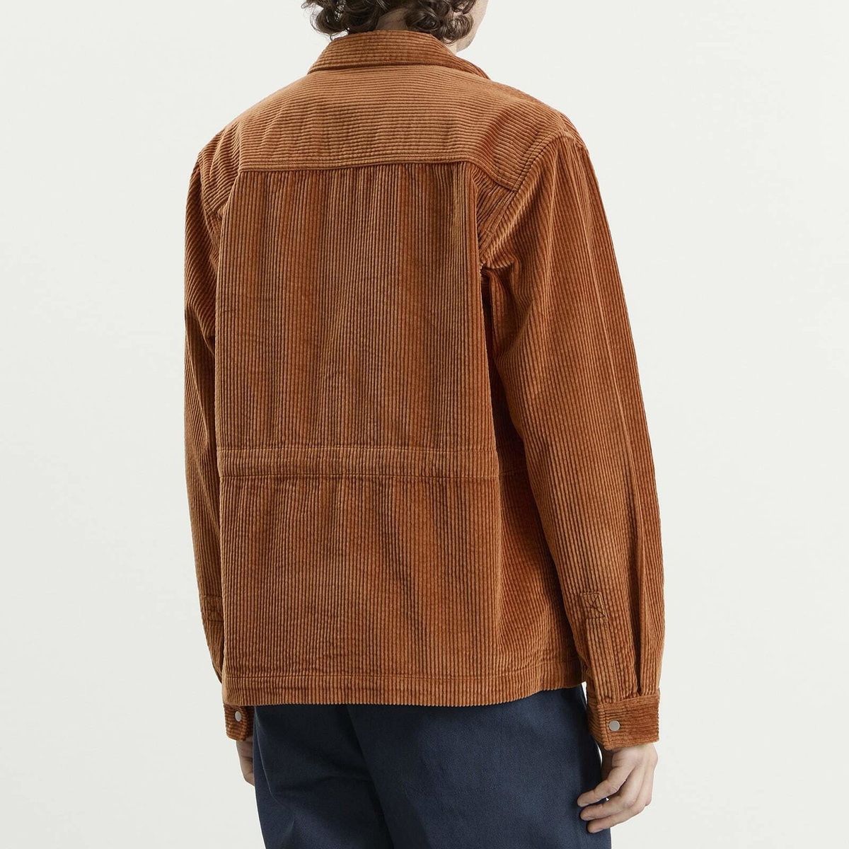 Folk Men's Assembly Jacket in Clay Chunky Cord