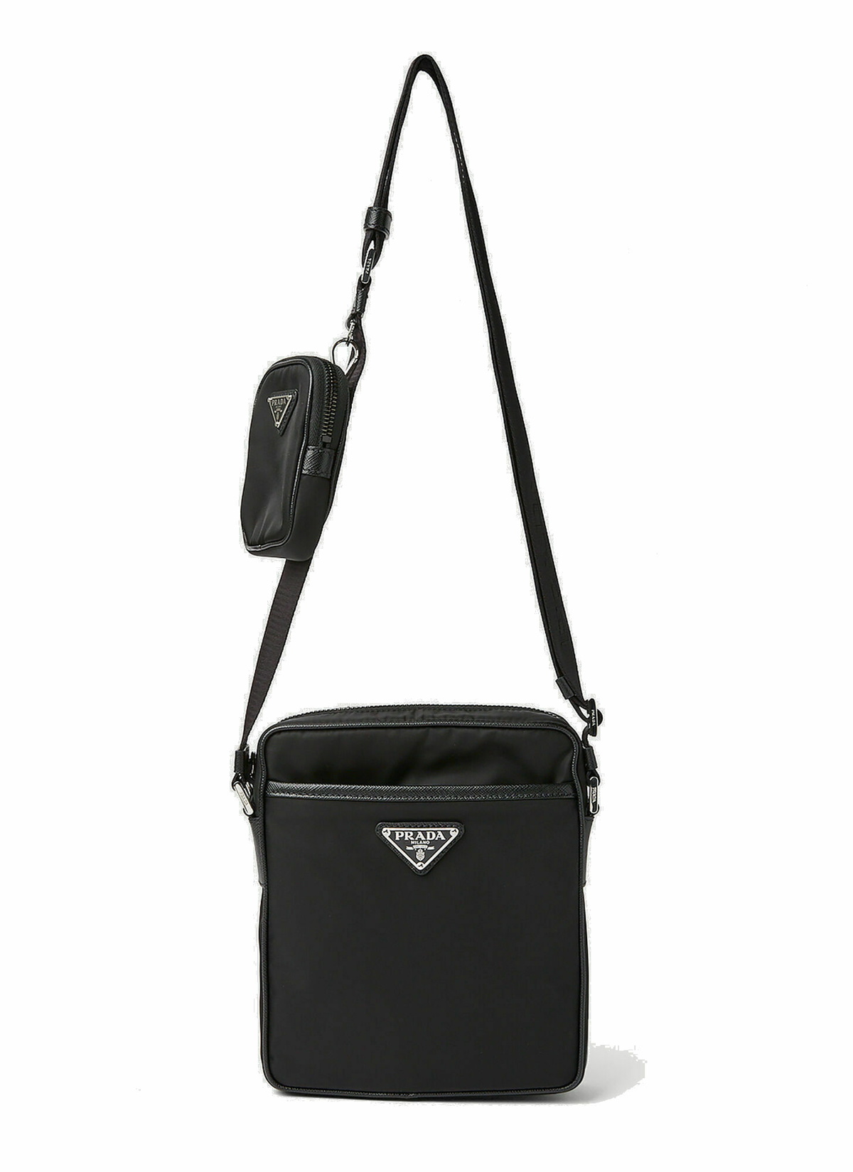Re-nylon cloth handbag Prada Black in Cloth - 32918437