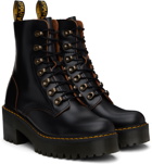 Dr. Martens Black Leona Boots