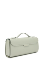 Anya Hindmarch Mortimer Leather Clutch - Light Blue - One Size