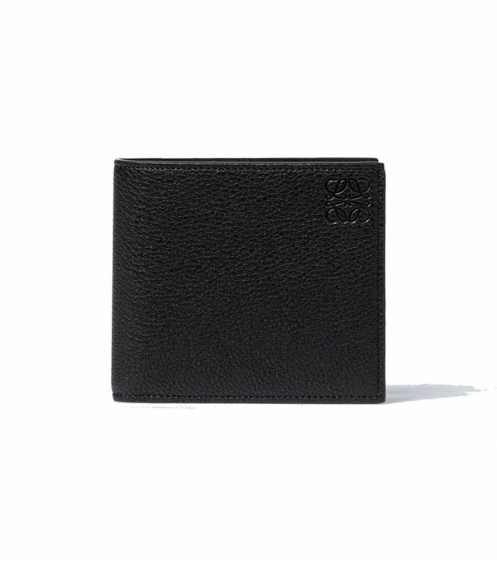 Photo: Loewe - Bifold grained leather wallet