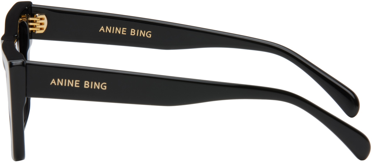 ANINE BING Black Paris Sunglasses
