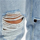 Good American Women's Good 90S Icon High Rise Straight Jean in Blue