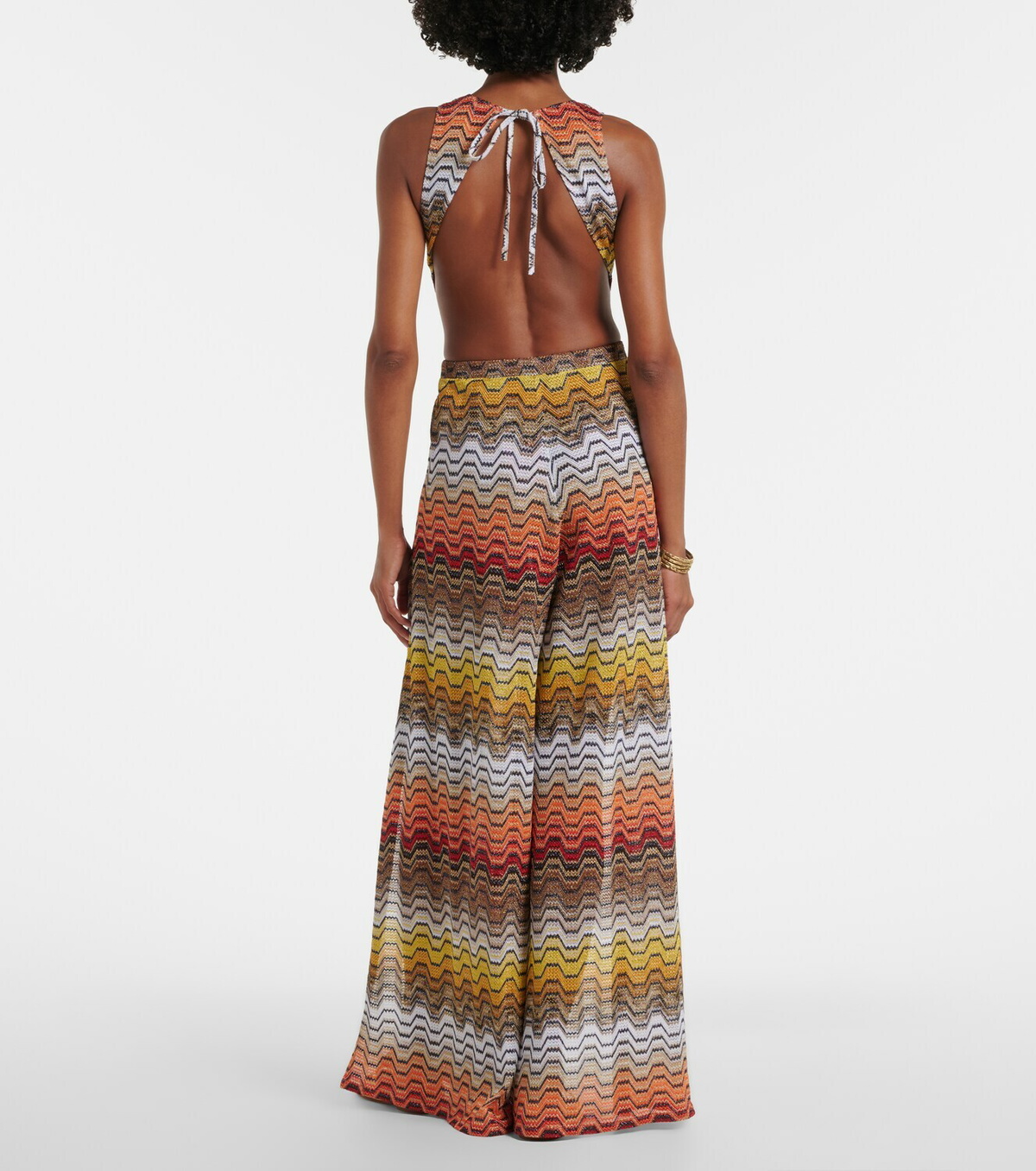 Missoni Wave lamé jumpsuit