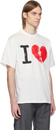 Magliano White 'I Suffer' Short Sleeve T-shirt