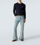 Valentino VLogo virgin wool sweater