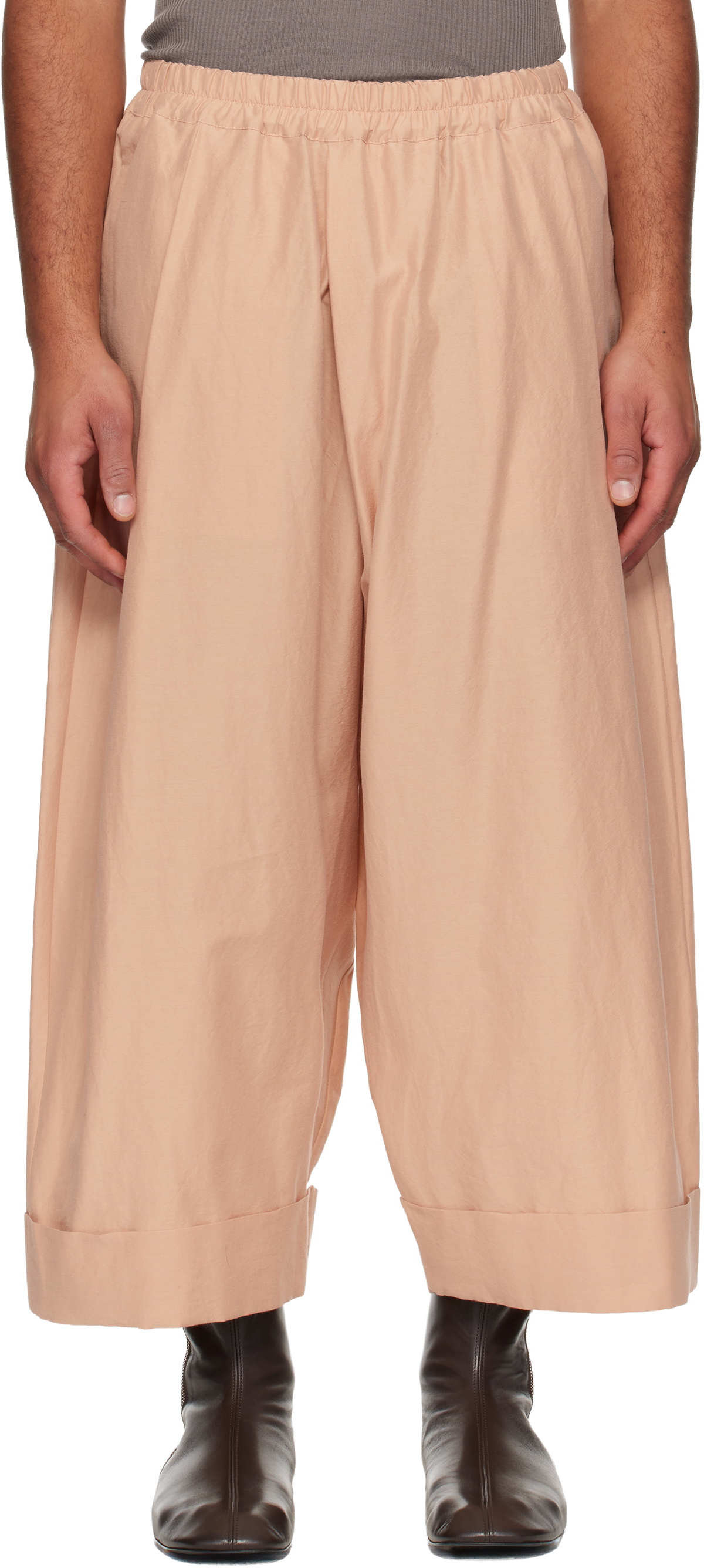 Toogood Khaki 'The Acrobat' Trousers Toogood