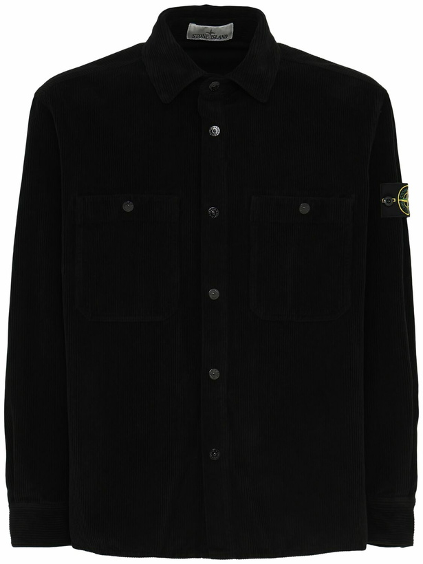 Photo: STONE ISLAND Cotton Corduroy Shirt