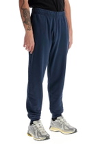MAISON KITSUNE fox head jogging pants Blue
