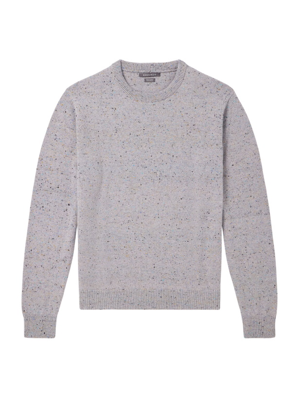 Photo: Begg & Co - Brennan Cashmere Sweater - Gray