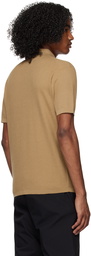 Dunhill Tan Performance Polo