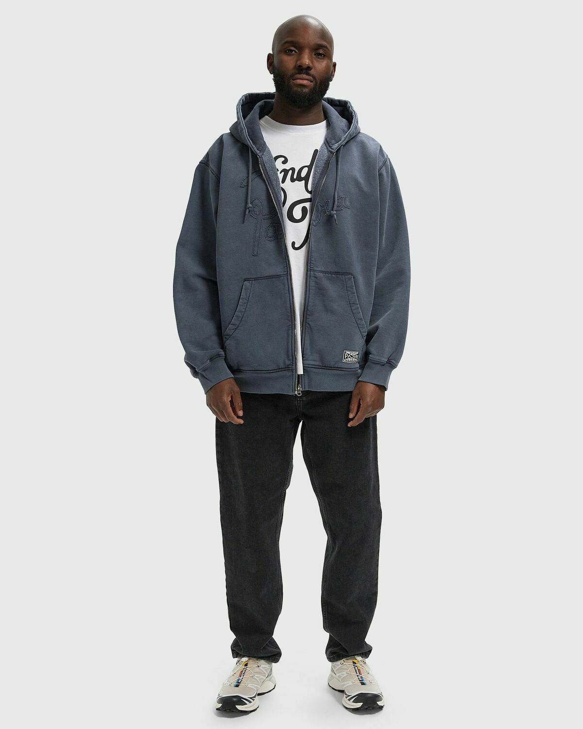 NOT FADE AWAY ZIP HOODED SWEATSHIRT