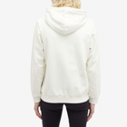 Napapijri Women's Patch Logo Hoodie in White Whisper