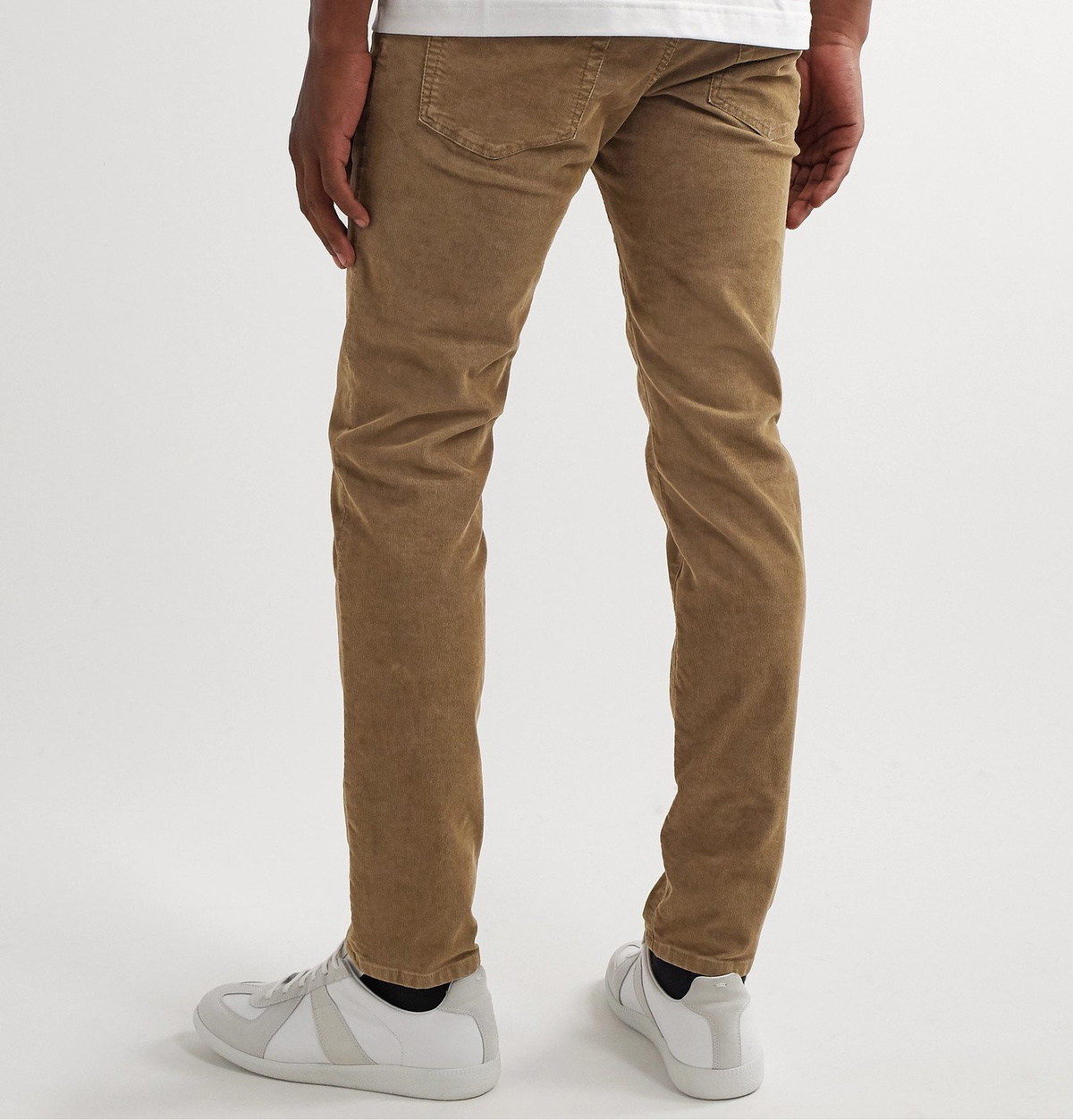 UNITY SLIM CORDUROY PANT - BROWN KHAKI - Assembly Showroom