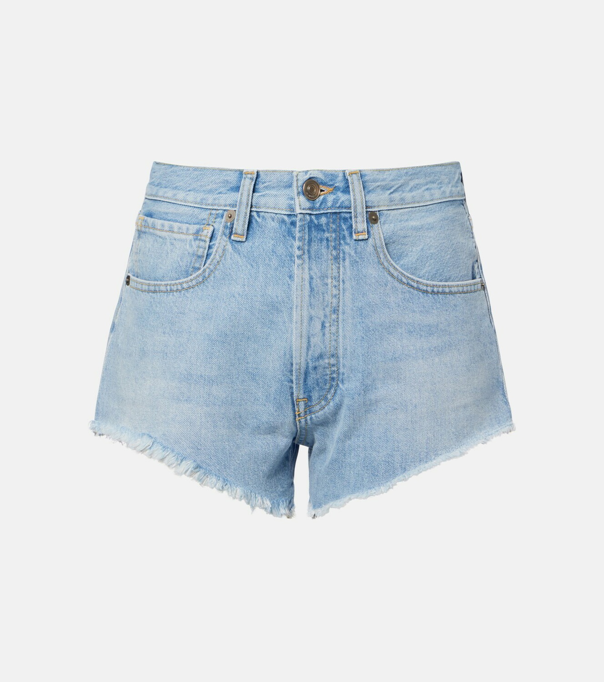 Alanui Island’s Diary denim shorts