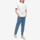 Maison Kitsuné Men's Contour Fox Patch Relaxed T-Shirt in Off-White