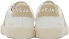 VEJA White & Beige Campo Sneakers