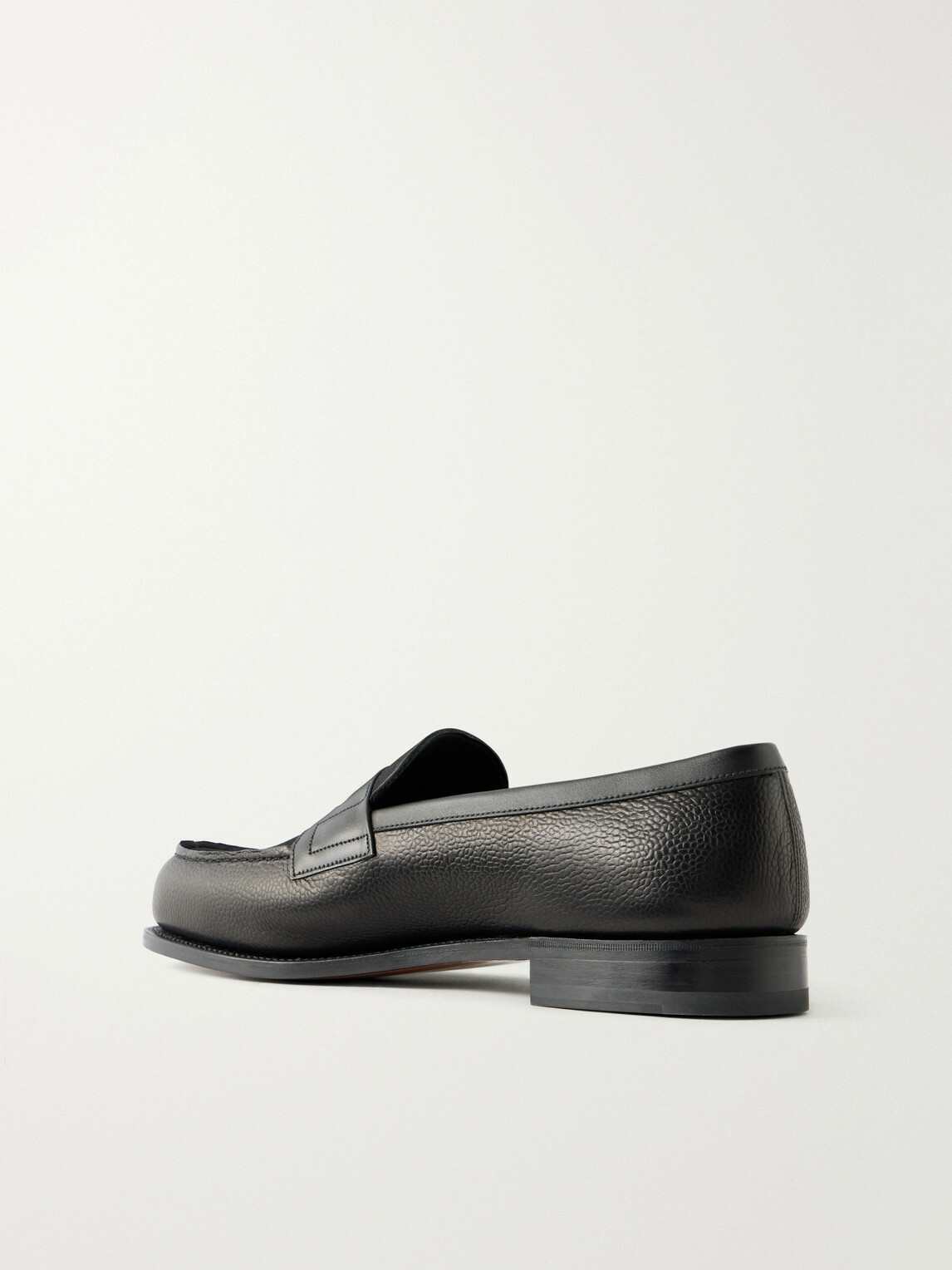 J.M. Weston - 180 Full-Grain Leather Loafers - Black