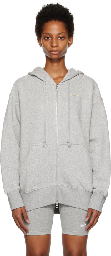 Photo: Nike Gray Sportswear Phoenix Hoodie