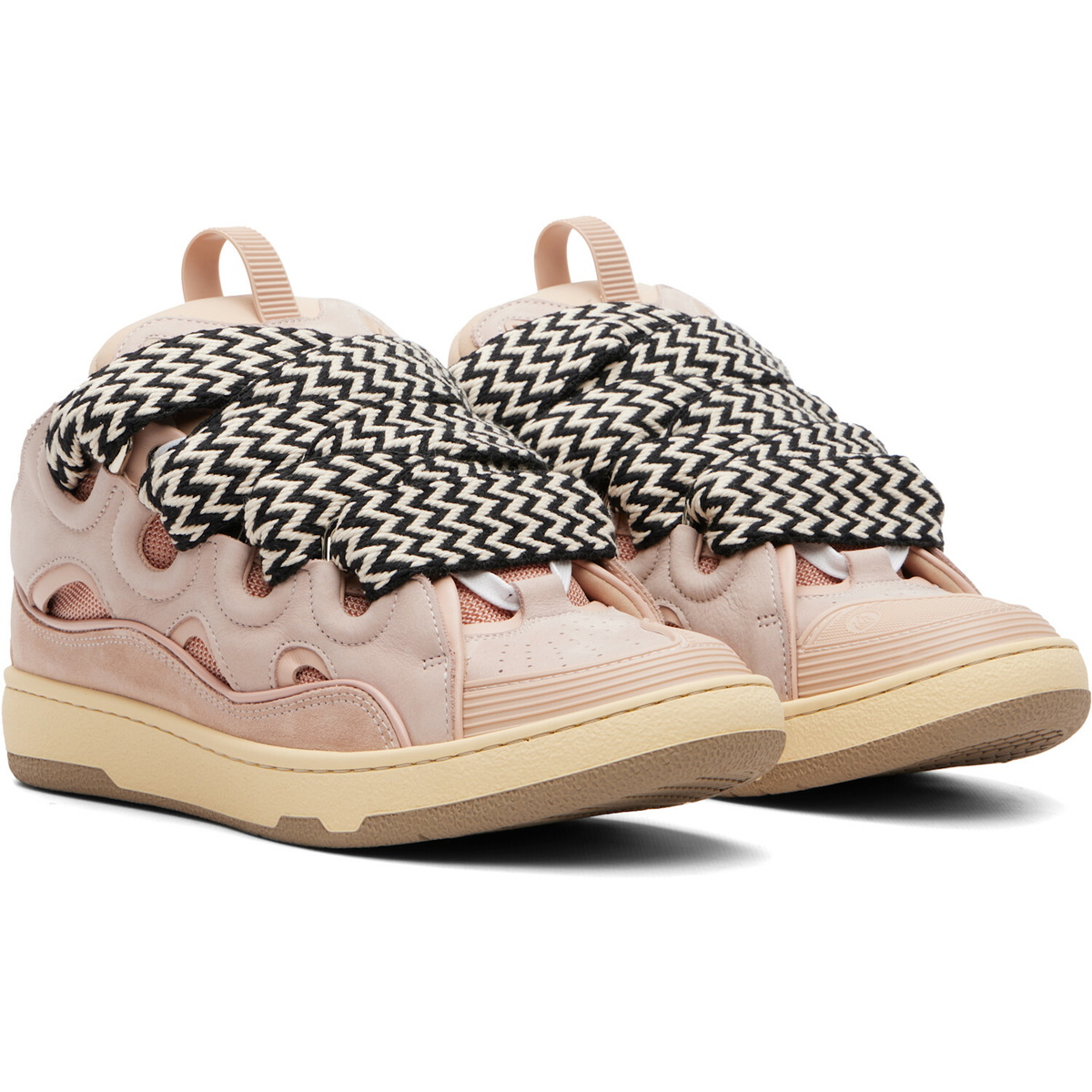 Lanvin Pink Curb Sneakers