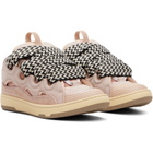 Lanvin Pink Curb Sneakers