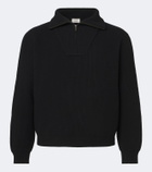 Saint Laurent Wool half-zip sweater