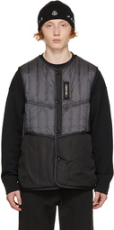 Moncler Genius 7 Moncler FRGMT Hiroshi Fujiwara Black Down Dalim Vest