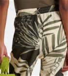 Loewe Paula's Ibiza cotton and silk wide-leg pants