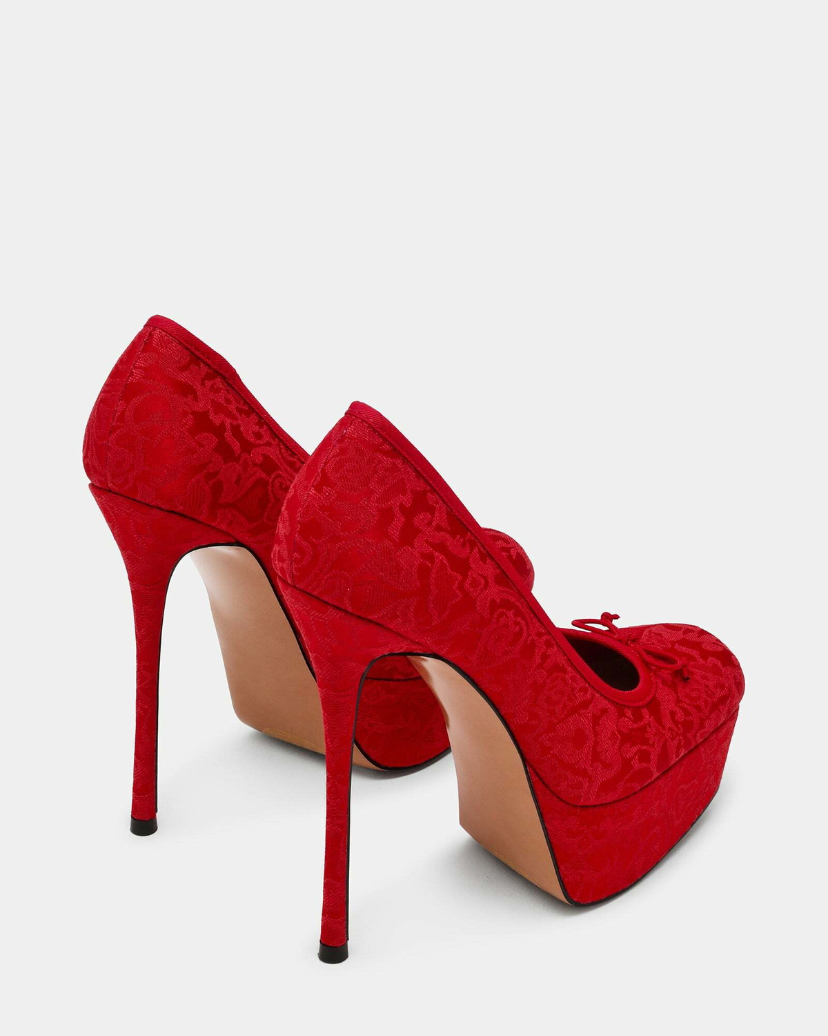 Steve Madden Lythia Heels in Red