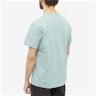 Comme des Garçons Homme Plus Men's Triangle Print T-Shirt in Green