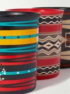 Pendleton - Set of Four Printed Ceramic Mugs