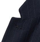 Berluti - Navy Pinstriped Wool Suit Jacket - Blue