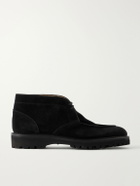 John Lobb - Chukka Suede Boots - Black