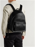 Berluti - Logo-Debossed Leather Backpack