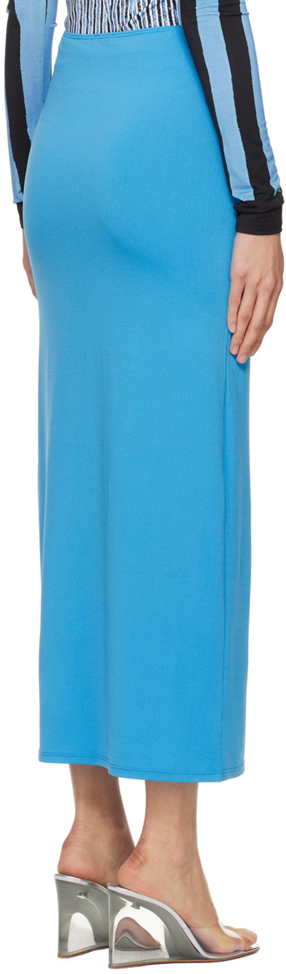 Miaou Blue Chiara Maxi Skirt