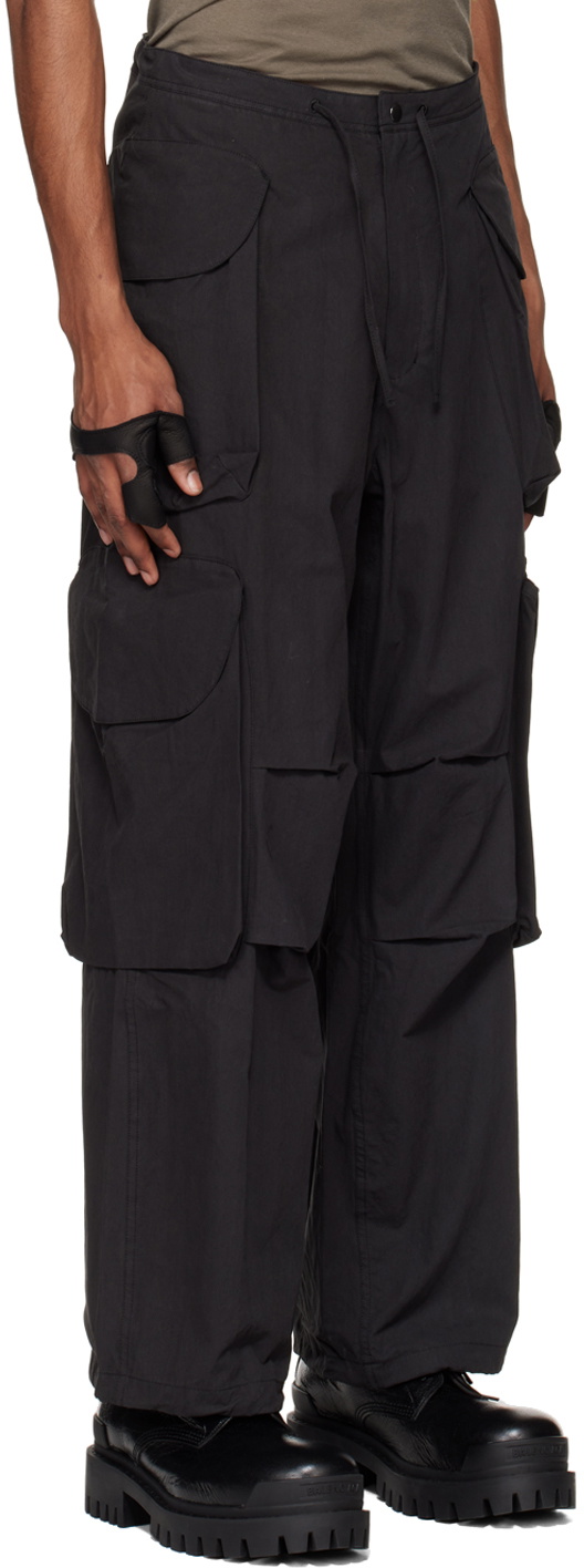 Entire Studios Black Gocar Cargo Pants Entire Studios