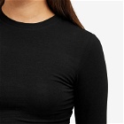 Adanola Women's Long Sleeve Top in Black