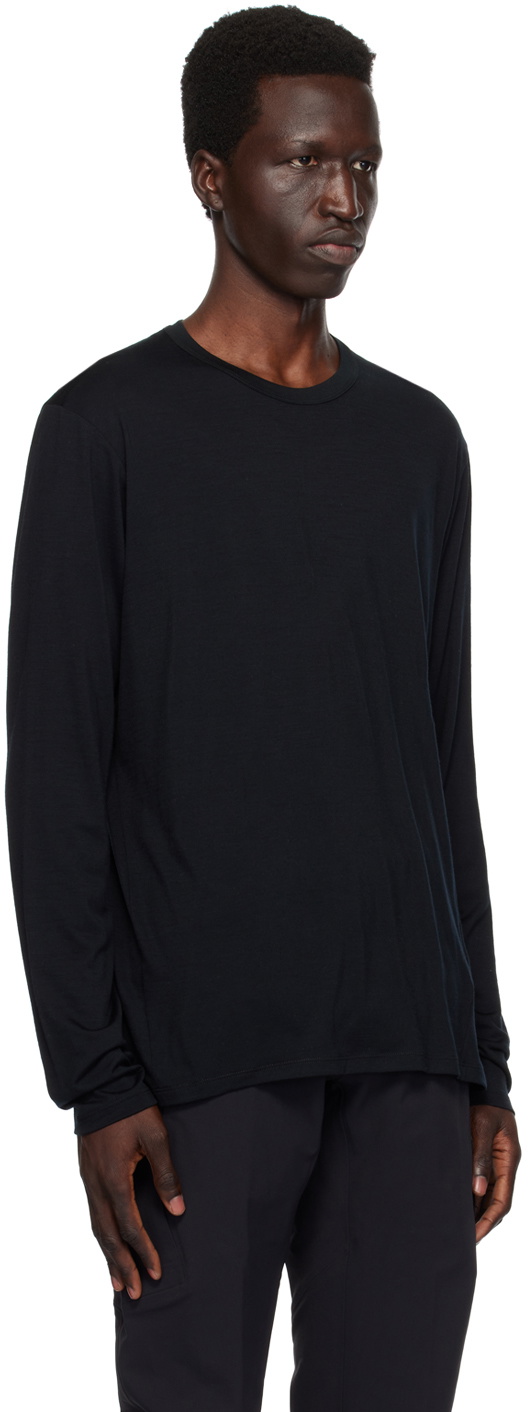 Veilance Frame Long Sleeve T-Shirt ロングスリーブTシャツ Veilance Black Frame Long Sleeve T-Shirt Arc'teryx Veilance