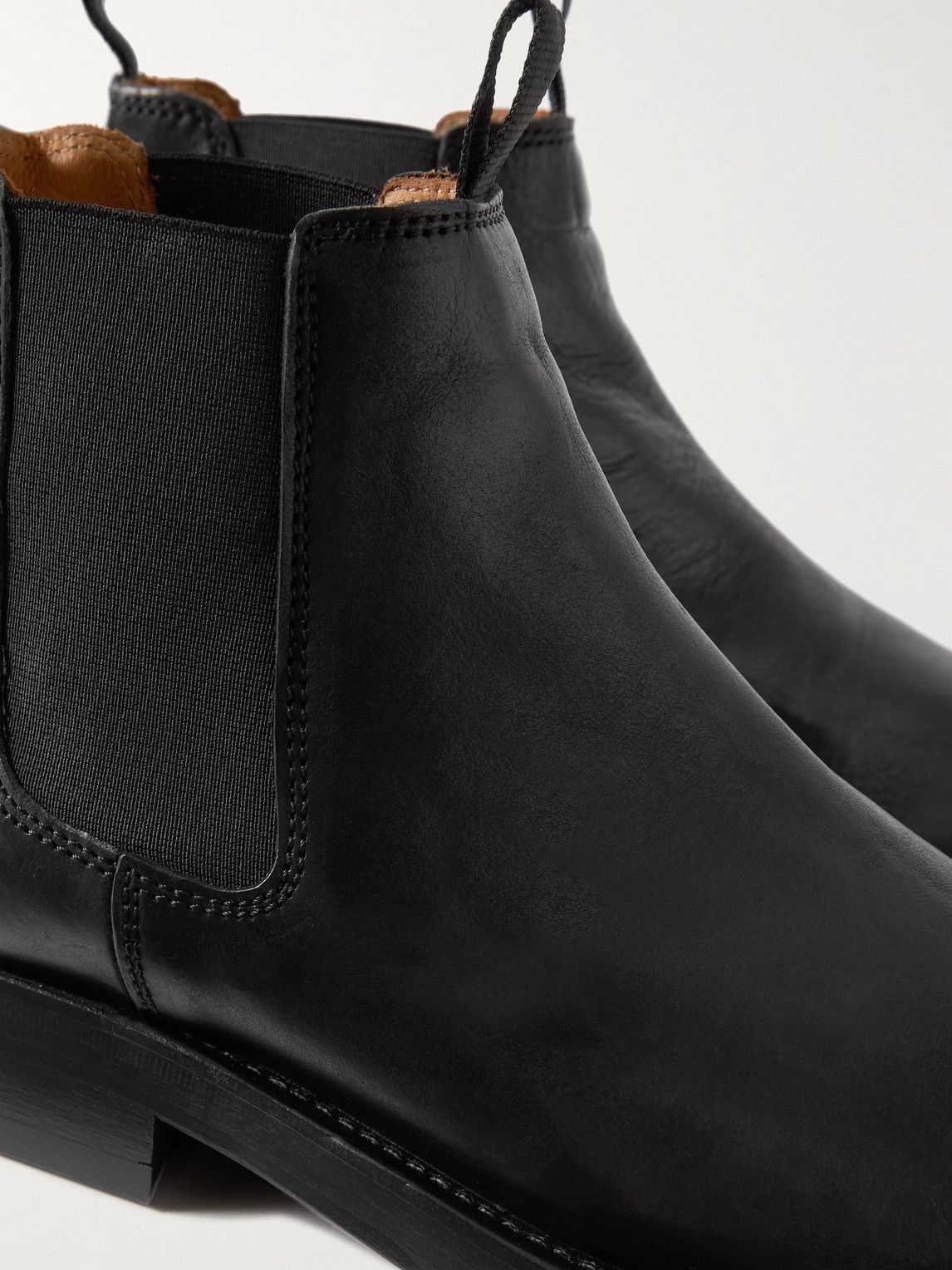 Belstaff - Longton Leather Chelsea Boots - Black Belstaff display picture 1