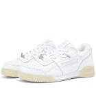 Reebok x Dime Workout Plus Sneakers in White/Silver
